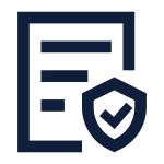 Invoice Warranty Line SVG Icon
